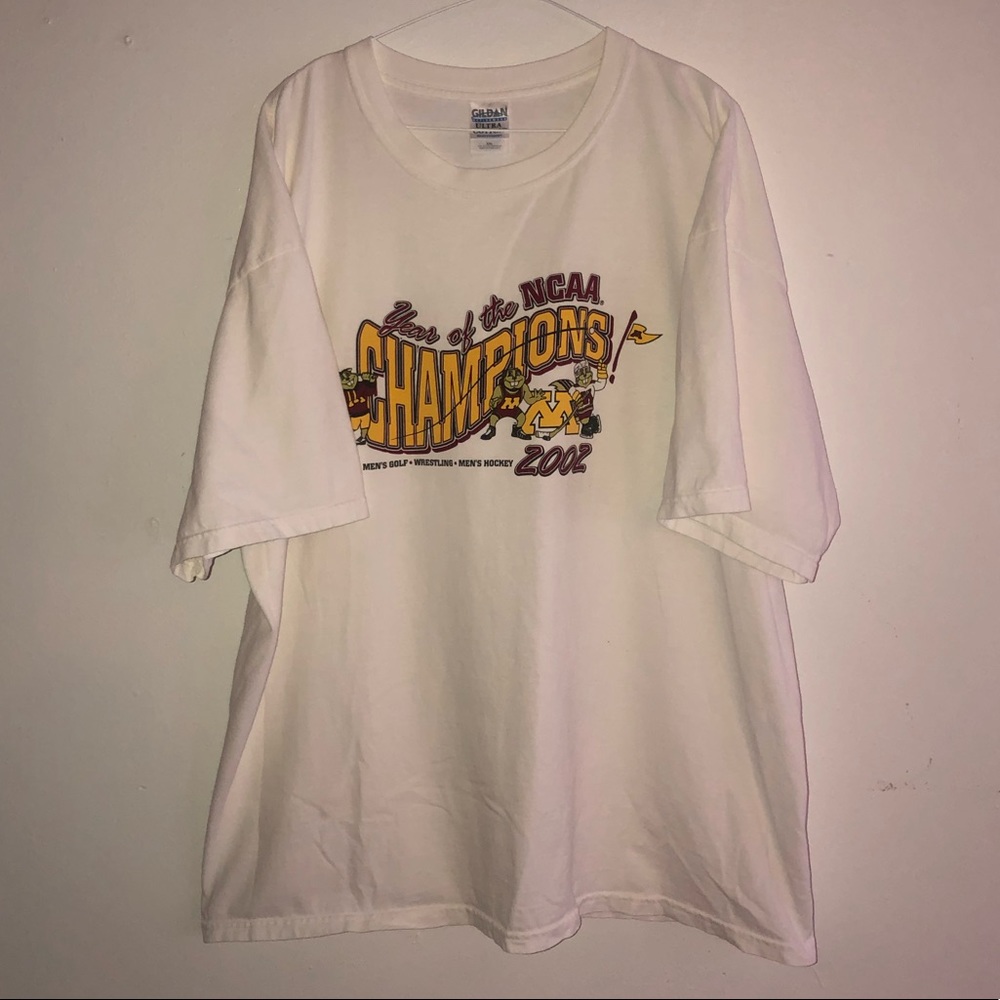 MN Gophers 2002 champions tee